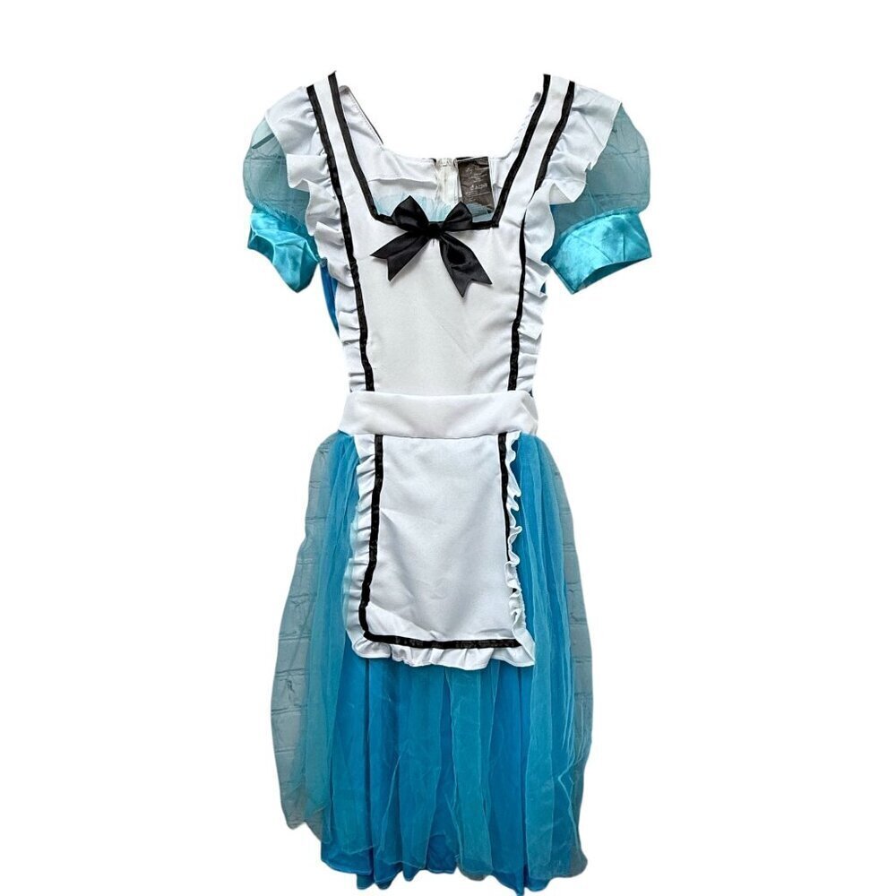 Alice in Wonderland Halloween Costume Small French Maid Dress w/ Headband